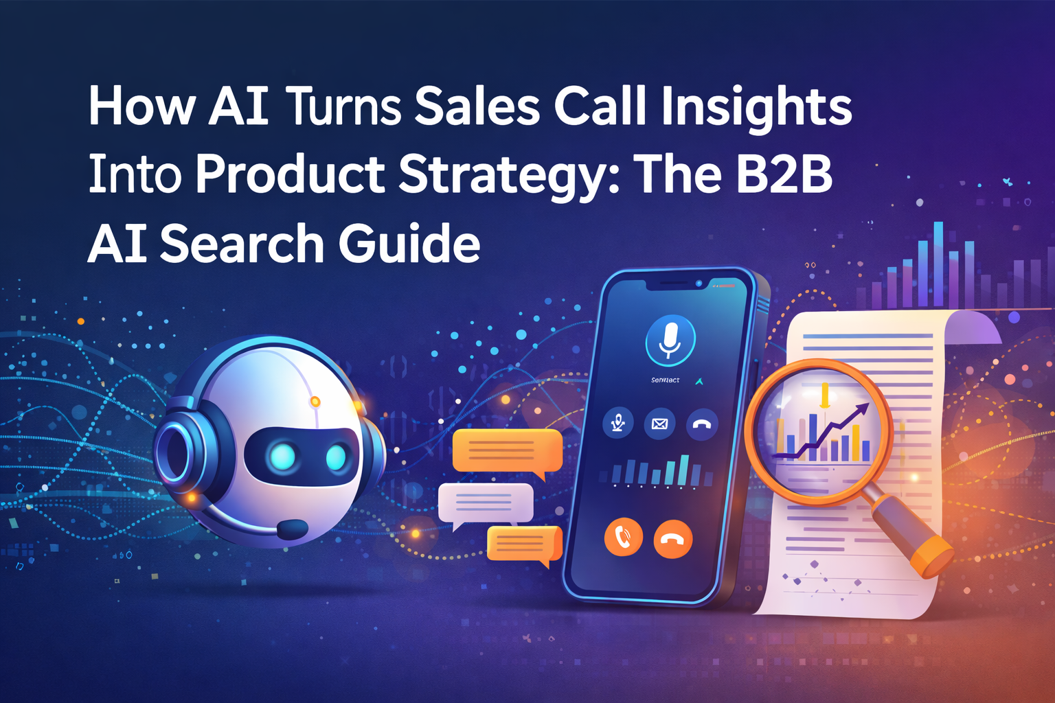 How AI Turns Sales Call Insights Into Product Strategy: The B2B AI Search Guide